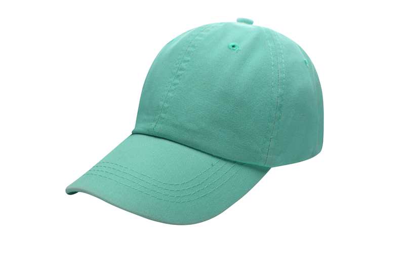 Baseball Washed 100% cotton Washing cloth pure cotton six piece cap HB128 print logo 3