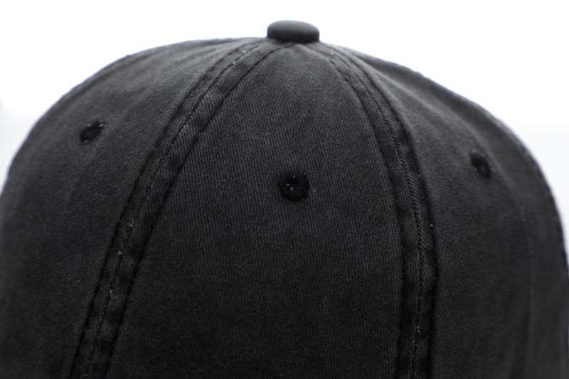 Baseball Washed 100% cotton Washing cloth pure cotton six piece cap HB128 print logo 44