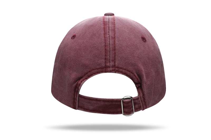 Baseball Washed 100% cotton Washing cloth pure cotton six piece cap HB128 print logo 56