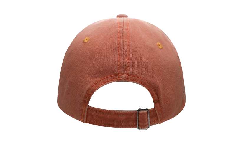 Baseball Washed 100% cotton Washing cloth pure cotton six piece cap HB128 print logo 8