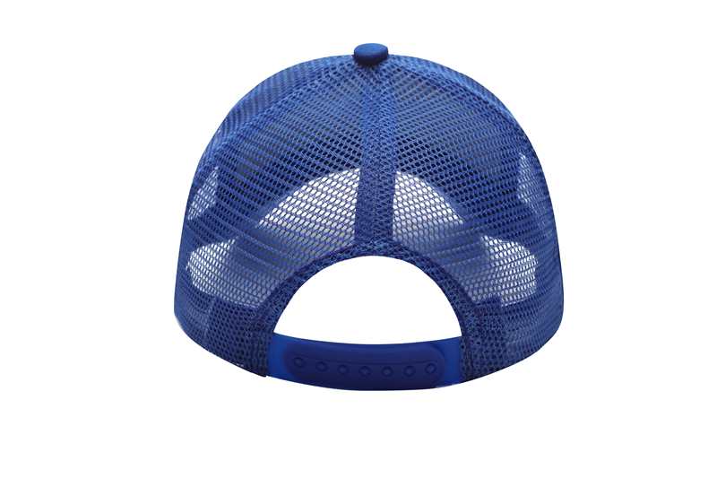 Baseball Mesh 100% cotton Solid color pure cotton mesh six piece hat HB133 print logo 5