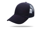 Baseball Mesh 100% cotton Solid color pure cotton mesh six piece hat HB133 print logo 73