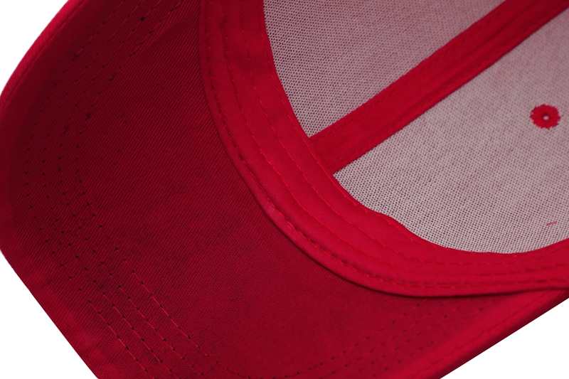 Baseball Mesh 100% cotton Solid color pure cotton mesh six piece hat HB133 print logo 69