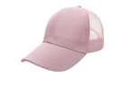Baseball Mesh 100% cotton Solid color pure cotton mesh six piece hat HB133 print logo 9