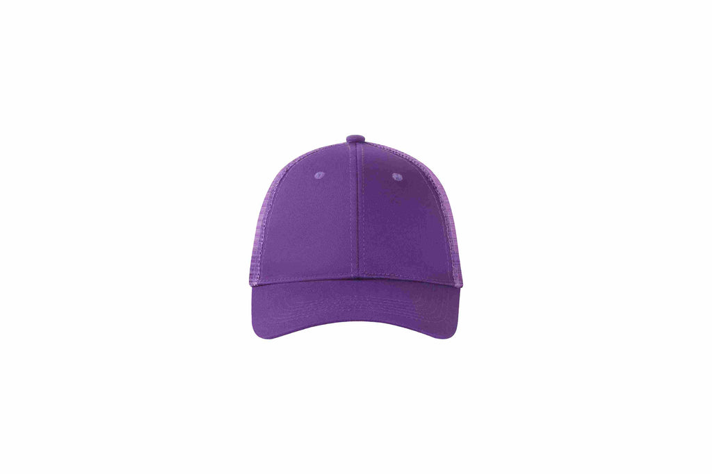 Baseball Mesh 100% cotton Solid color pure cotton mesh six piece hat HB133 print logo 38
