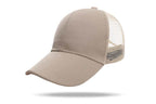 Baseball Mesh 100% cotton Solid color pure cotton mesh six piece hat HB133 print logo 23