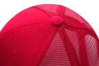 Baseball Mesh 100% cotton Solid color pure cotton mesh six piece hat HB133 print logo 72