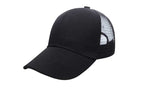 Baseball Mesh 100% cotton Solid color pure cotton mesh six piece hat HB133 print logo 8