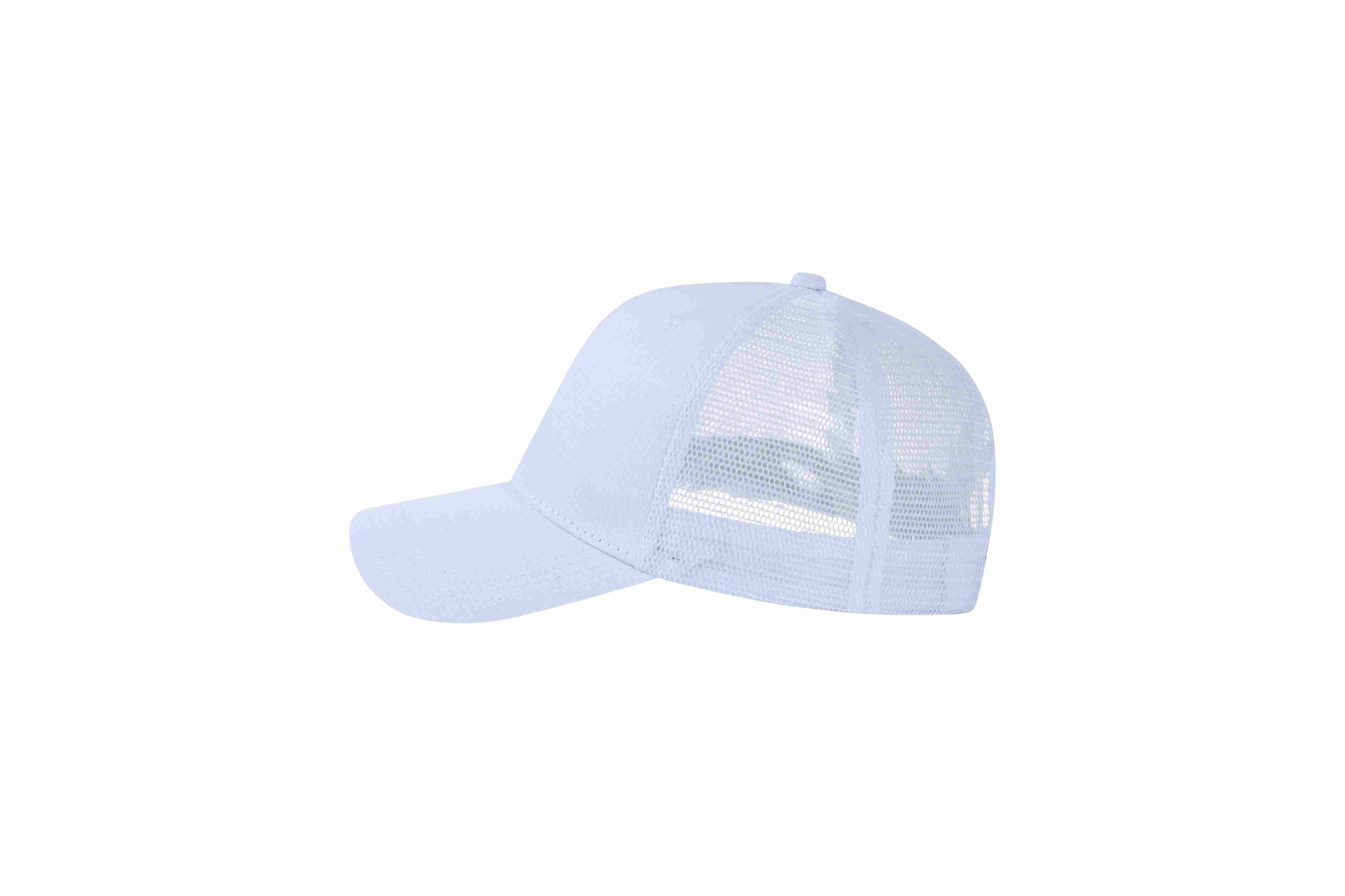 Baseball Mesh 100% cotton Solid color pure cotton mesh six piece hat HB133 print logo 36
