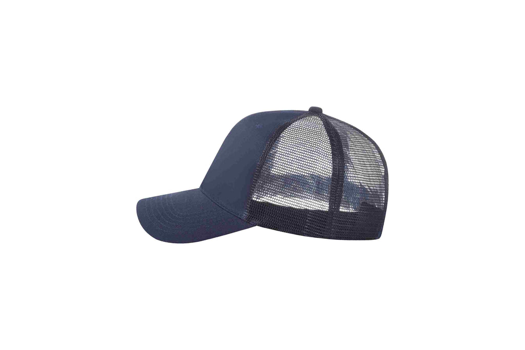 Baseball Mesh 100% cotton Solid color pure cotton mesh six piece hat HB133 print logo 48