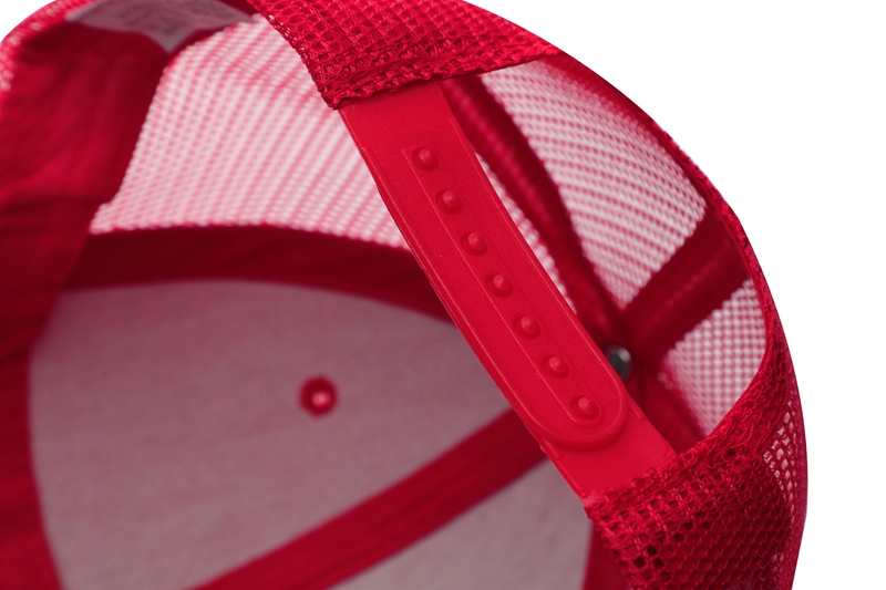 Baseball Mesh 100% cotton Solid color pure cotton mesh six piece hat HB133 print logo 68
