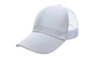 Baseball Mesh 100% cotton Solid color pure cotton mesh six piece hat HB133 print logo 12