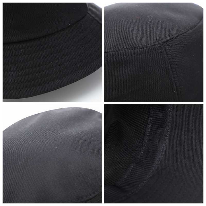 Outdoor Casual 100% cotton Bucket Hat HB135 print logo 9
