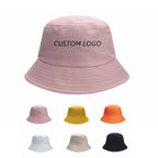 Outdoor Casual 100% cotton Bucket Hat HB135 print logo 13