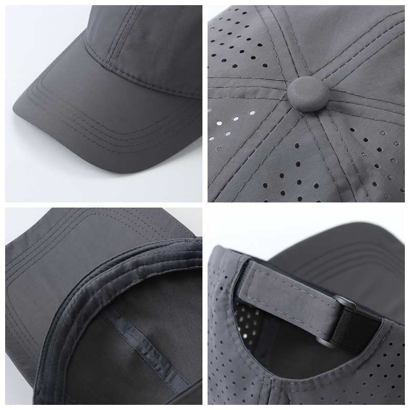 Golf Mesh 100% polyester 6 Panel Cap HB143 print logo 3