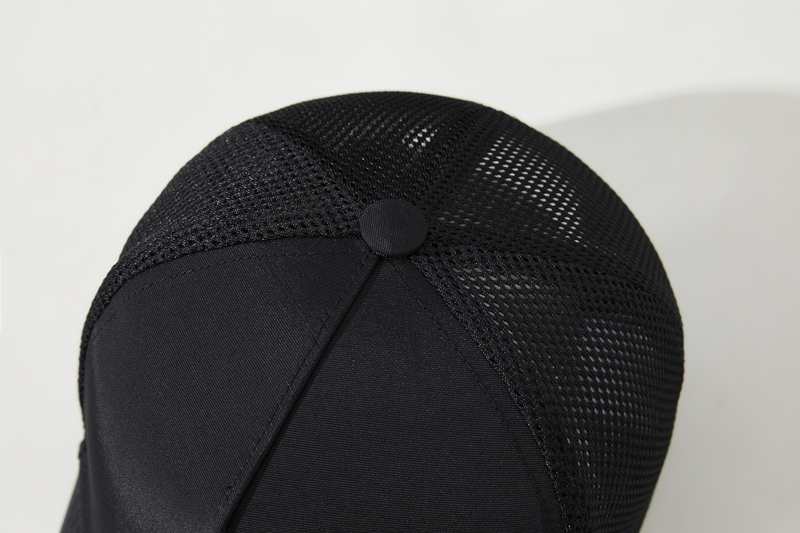 Sports Mesh 100% polyester Specialty store quality five piece waterproof quick drying breathable mesh cap HB160 print logo 21