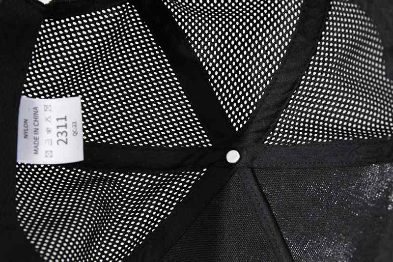 Sports Mesh 100% polyester Specialty store quality five piece waterproof quick drying breathable mesh cap HB160 print logo 25