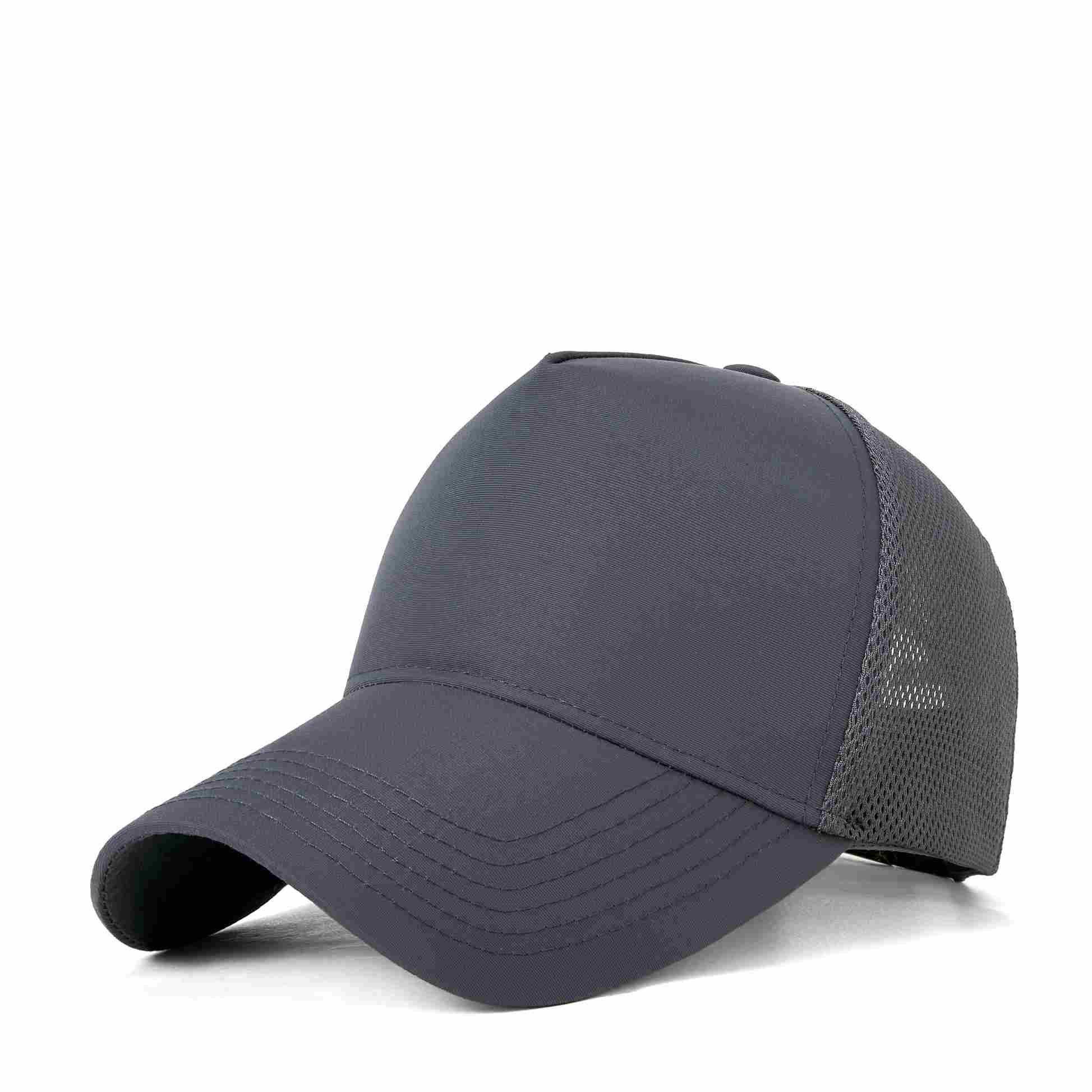 Sports Mesh 100% polyester Specialty store quality five piece waterproof quick drying breathable mesh cap HB160 print logo 78