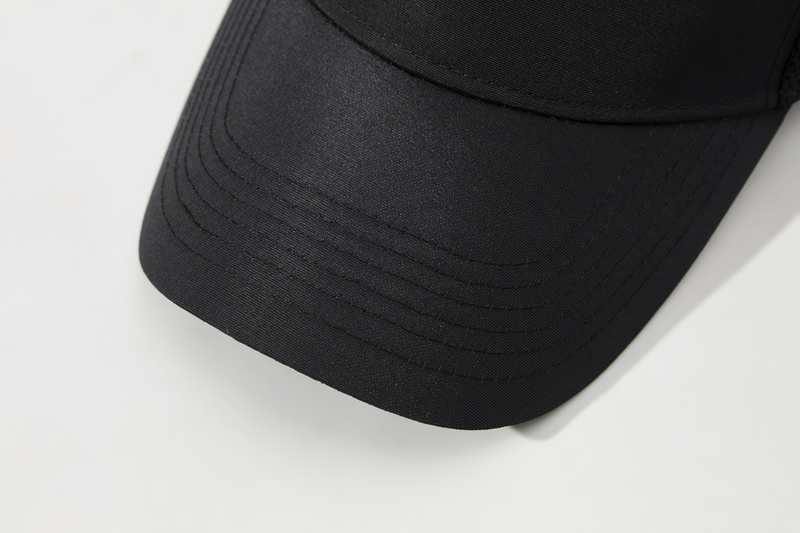Sports Mesh 100% polyester Specialty store quality five piece waterproof quick drying breathable mesh cap HB160 print logo 19