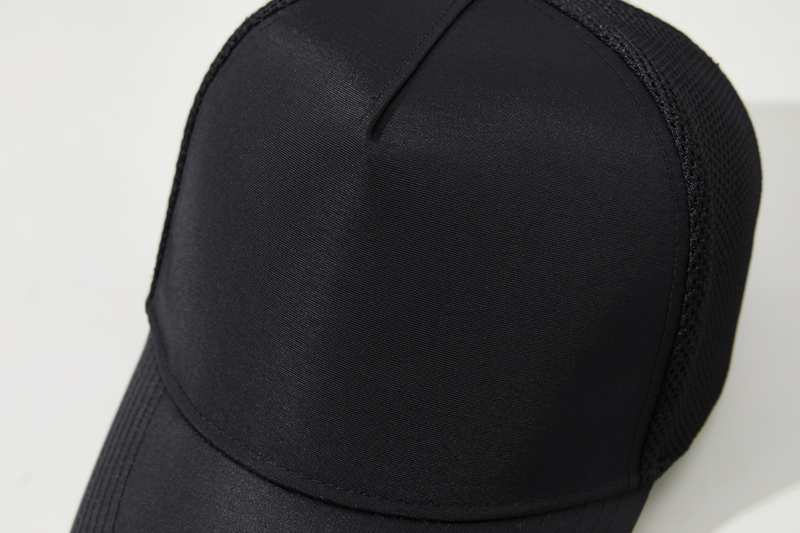 Sports Mesh 100% polyester Specialty store quality five piece waterproof quick drying breathable mesh cap HB160 print logo 20