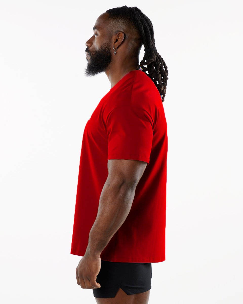 Mens Sports Workout 95% Cotton 5% Spandex Tshirt HF-6649 print logo 61