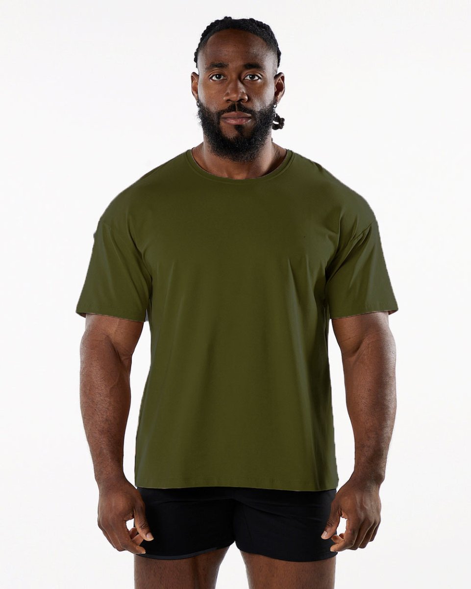 Mens Sports Workout 95% Cotton 5% Spandex Tshirt HF-6649 print logo 26