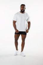 Mens Sports Workout 95% Cotton 5% Spandex Tshirt HF-6649 print logo 58