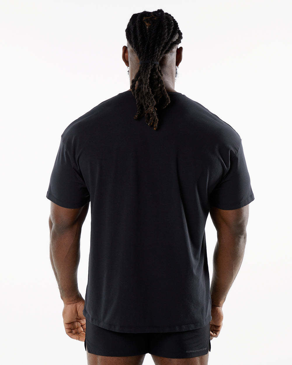 Mens Sports Workout 95% Cotton 5% Spandex Tshirt HF-6649 print logo 64