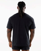 Mens Sports Workout 95% Cotton 5% Spandex Tshirt HF-6649 print logo 64