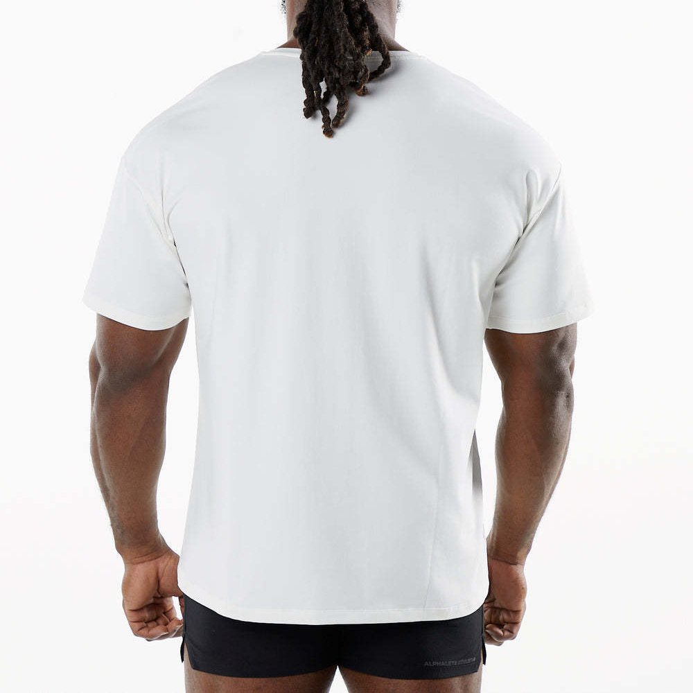 Mens Sports Workout 95% Cotton 5% Spandex Tshirt HF-6649 print logo 12