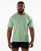 Mens Sports Workout 95% Cotton 5% Spandex Tshirt HF-6649 print logo 72