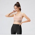 Womens Sportswear Yoga 80%Nyolon 20%Spandex Tank Top HN-178 print logo 24