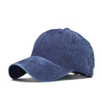 Vintage Washed 100% cotton 6 Panel Cap HS-WASH01 print logo 35