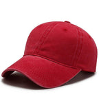 Vintage Washed 100% cotton 6 Panel Cap HS-WASH01 print logo 24