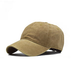 Vintage Washed 100% cotton 6 Panel Cap HS-WASH01 print logo 12