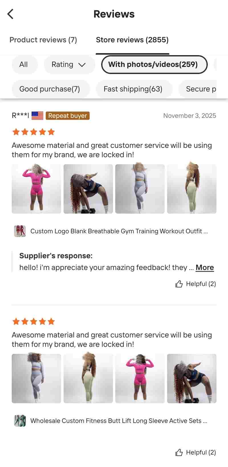 CLIENT ACCLAIM