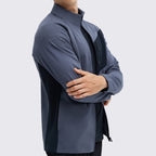 Mens Sports Training 100%Polyester Jacket JK9857 print logo 18