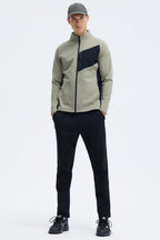 Mens Sports Training 100%Polyester Jacket JK9857 print logo 26