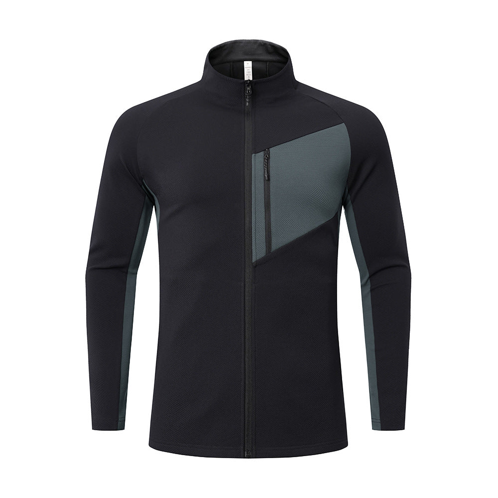 Mens Sports Training 100%Polyester Jacket JK9857 print logo 12