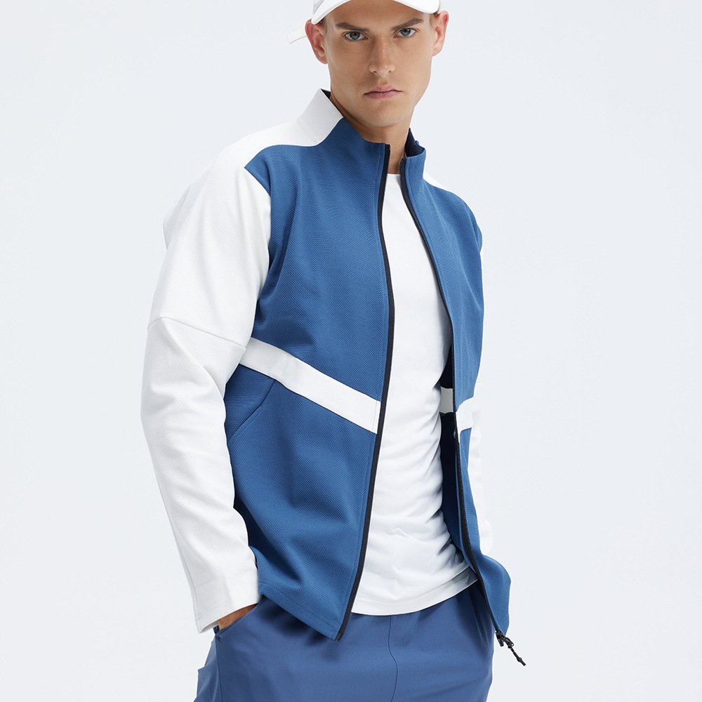 Mens Casual Sports 100%Polyester Jacket JK9859 print logo 13