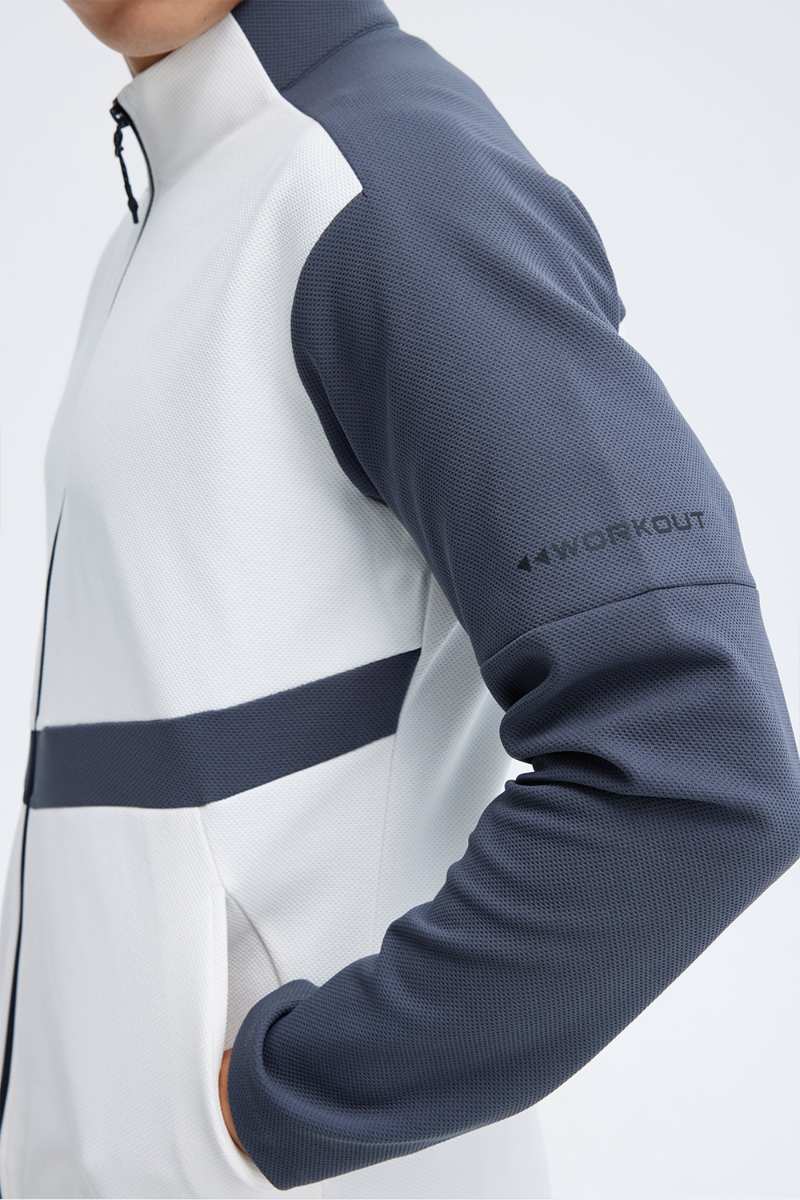 Mens Casual Sports 100%Polyester Jacket JK9859 print logo 33