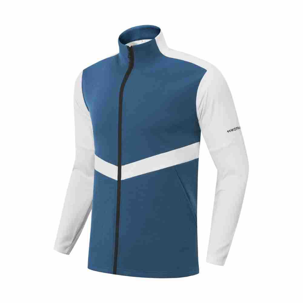Mens Casual Sports 100%Polyester Jacket JK9859 print logo 10