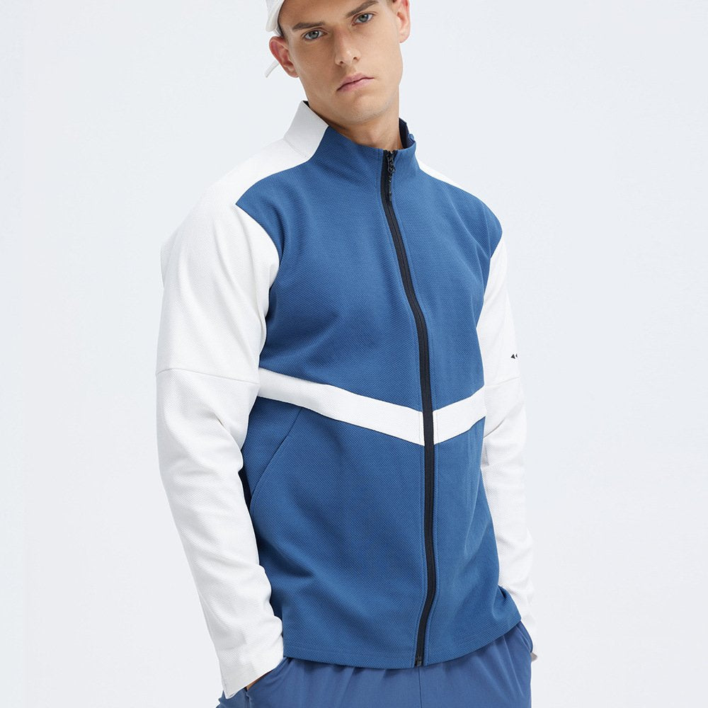 Mens Casual Sports 100%Polyester Jacket JK9859 print logo 7