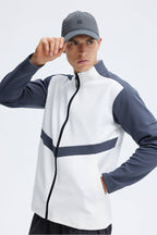Mens Casual Sports 100%Polyester Jacket JK9859 print logo 32