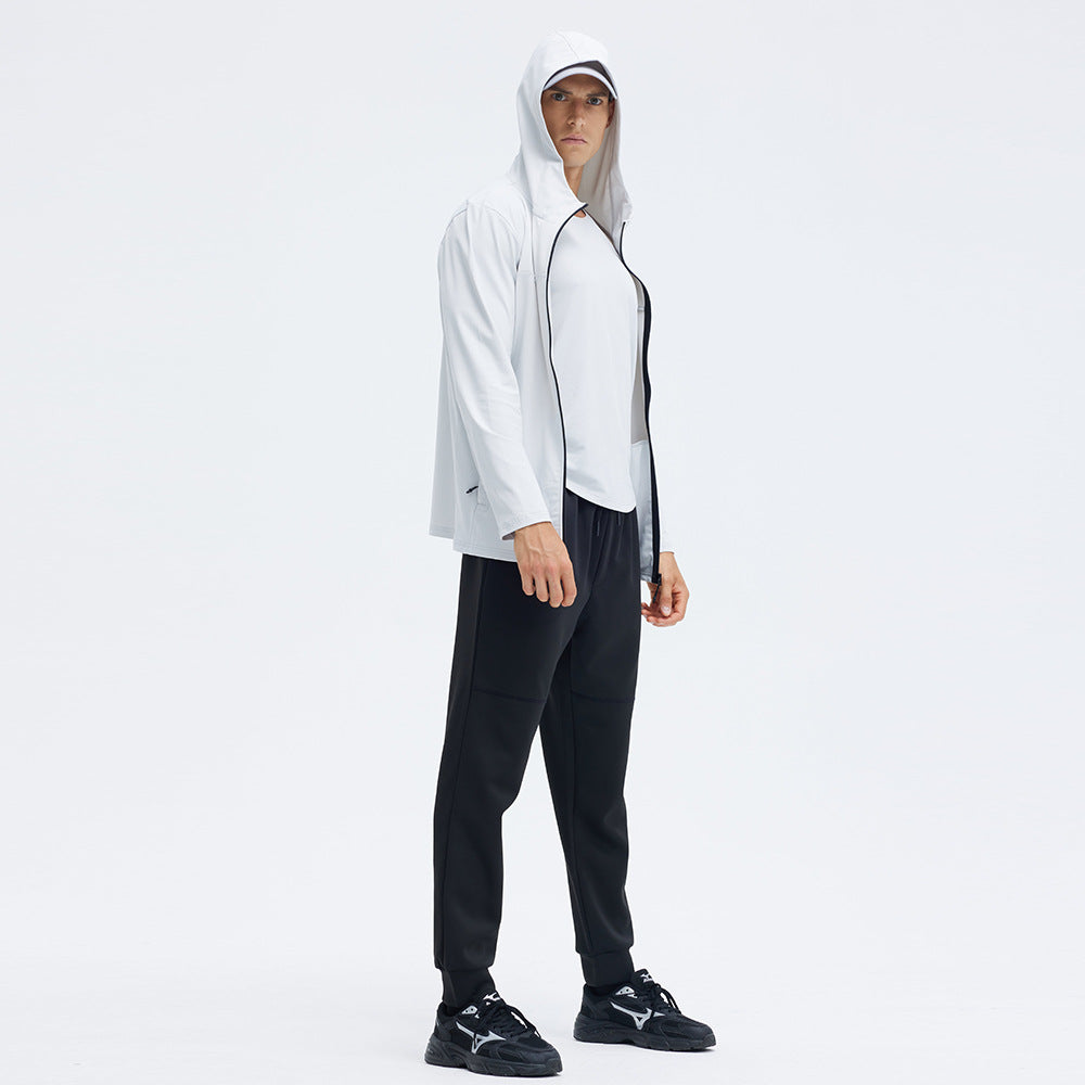 Mens Outdoor Sports 76%Nylon 24%Spandex Jacket JK9871 print logo 7