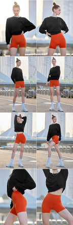 Womens Sports Cycling 75%Nyolon 25%Spandex Shorts K0017 print logo 28