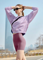 Womens Sports Cycling 75%Nyolon 25%Spandex Shorts K0017 print logo 32