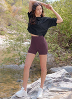Womens Sports Cycling 75%Nyolon 25%Spandex Shorts K0017 print logo 38