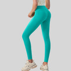 Womens Yoga Fitness 75%Nyolon 25%Spandex Leggings K0061-1 print logo 2