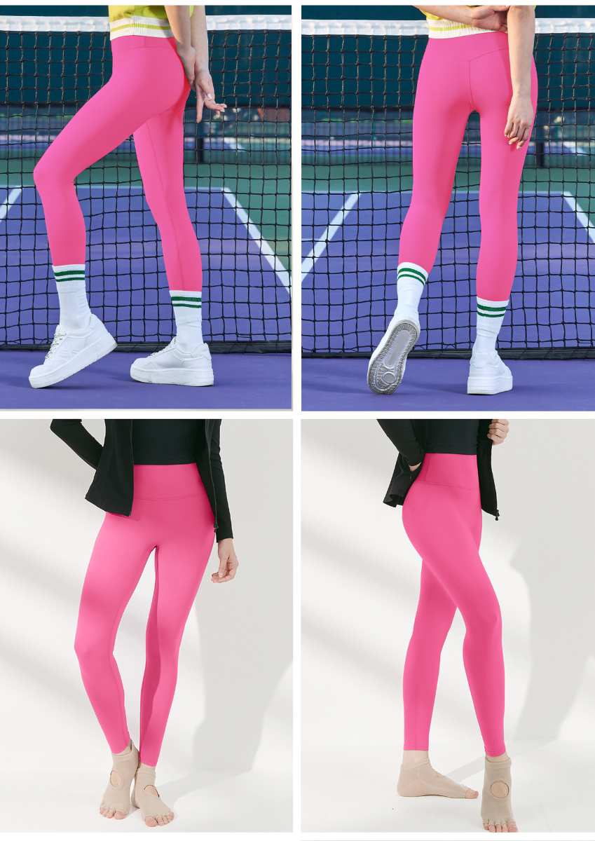 Womens Yoga Fitness 75%Nyolon 25%Spandex Leggings K0061-1 print logo 33